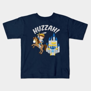 Huzzah Renaissance Fair Knight Kids T-Shirt